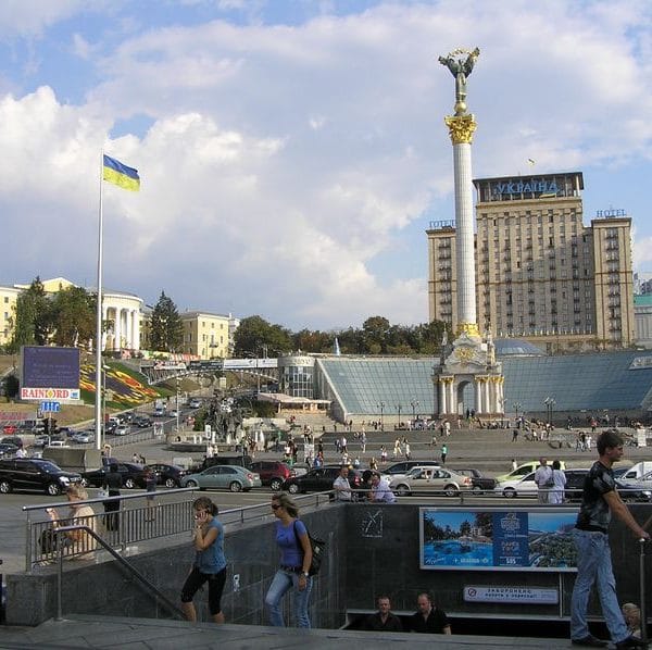 Unabhängigkeitsplatz in Maidan