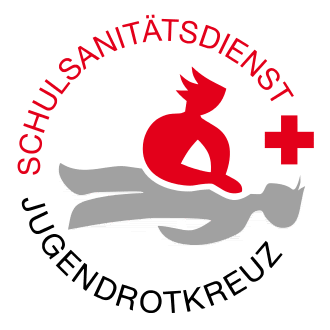 Logo des Schulsanitätsdienstes des Deutschen Jugendrotkreuz