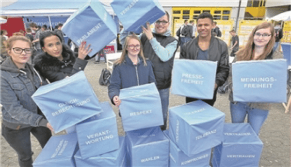 Wahl-O-Mat zum Kleben und Scannen