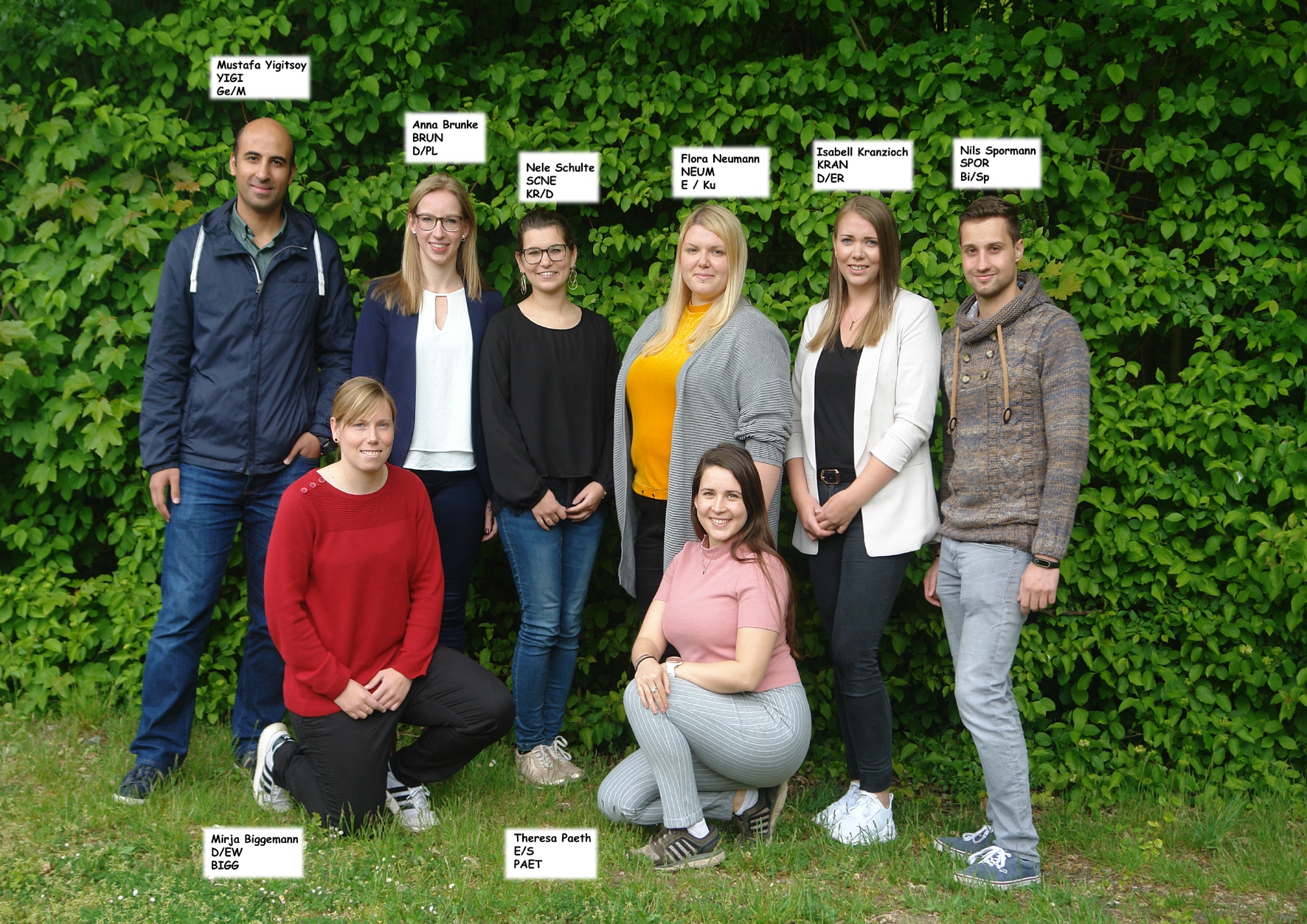 „Unsere Neuen“ – Dienstantritt an der GSF